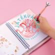 Make it real:Pink- arany napló és toll szett 