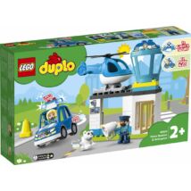 Lego Duplo rendőrkapitányság helikopterrel 10959 