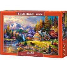 Castorland 1500 db-os puzzle - Hegyi menedék 
