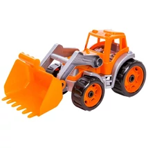 Műanyag traktor, munkagép 25 cm 