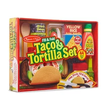 Melissa & Doug sütés-főzés taco és tortilla szett 