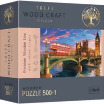 Londoni látványosságok 500+1 db-os puzzle fából - Trefl 