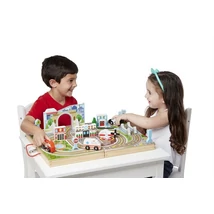 Melissa & Doug Fa jármű, Vidd magaddal, város