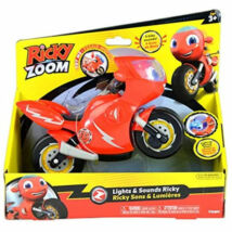 Tomy: Ricky Zoom motorkerékpár fénnyel, hanggal 18 cm 