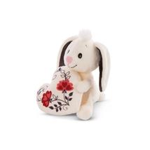 Nici Love  plüss nyuszi szívvel 13 cm 