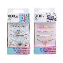 Canenco Create It! Karkötők színes gyöngyökkel - Multi beads & galaxy 2-féle 