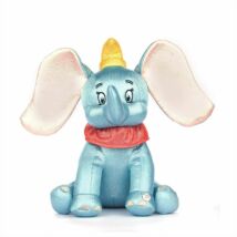 Disney csillogó 100. évfordulós hangot adó ülő plüss - Dumbo elefánt 30 cm ( limitált kiadás )