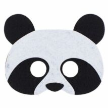 Panda mackó álarc, filc jelmez kiegészítő