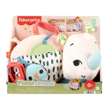 Fisher Price Planet Friends: Pocakrinó babafoglalkoztató plüssjáték 