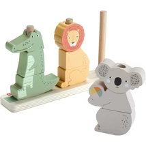 Fisher Price szortírozó fa állatok bébijáték 