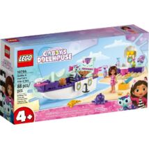 Lego Gabby's Dollhouse - Gaby és Szirénke hajója és szépségszalonja 10786 