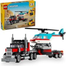 Lego Creator Platós teherautó és helikopter 31146