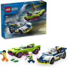 Lego City Rendőrautó és sportkocsi hajsza 60415 