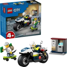Lego City Rendőrségi üldözés motorkerékpárral 60455 
