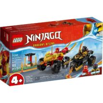 Lego Ninjago - Kai és Ras autós és motoros csatája 71789 