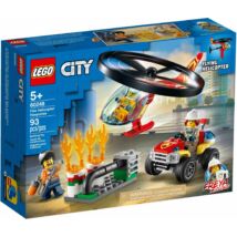 Lego City Fire Sürgősségi tűzoltó helikopter 60248