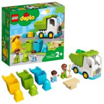LEGO DUPLO Town: Kukás, Szemeteskocsi és újrahasznosítás 10945