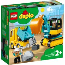 LEGO DUPLO TOWN Teherautó és lánctalpas exkavátor 10931