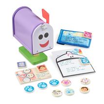 Melissa & Doug Fa postaláda készlet - Azúrkék 