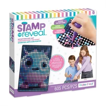 Make it Real matrica pöttyöző nyomda szett - gömbi kreatív játék  Make it Real matrica pöttyöző nyomda szett - gömbi kreatív játék