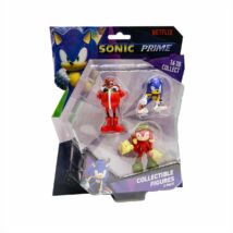 Sonic műanyag mini figura szett 3 figurával - többféle 