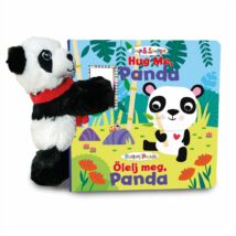 Pattanj pajtás képeskönyv panda plüssel 