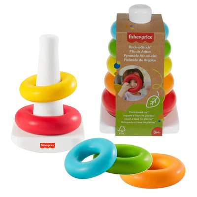 Fisher Price Kacagj és Fejlődj! színes gyűrűpiramis