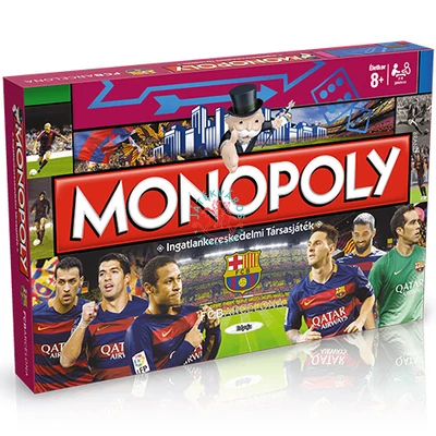 FC Barcelona Monopoly társasjáték