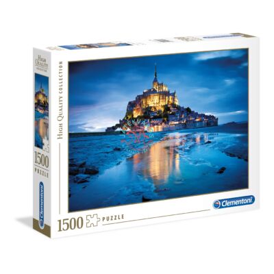 Clementoni 1500 db puzzle  Mont Saint Michel  Franciaország
