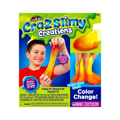 Cra-Z-Slimy: Szinváltós slime készítő szett