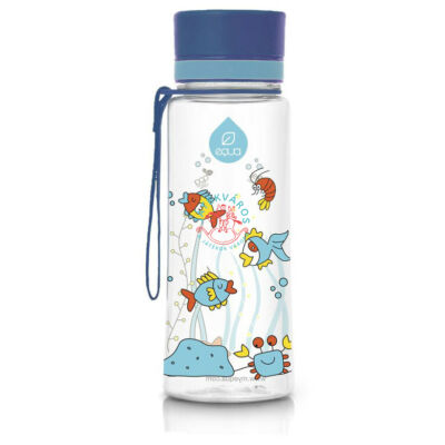 Equa BPA mentes kulacs akvárium kék kupakkal