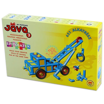 Jáva 3 készségfejlesztő építőjáték