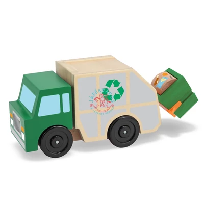 Melissa & Doug  FA JÁRMŰ, KUKÁSAUTÓ 25 cm