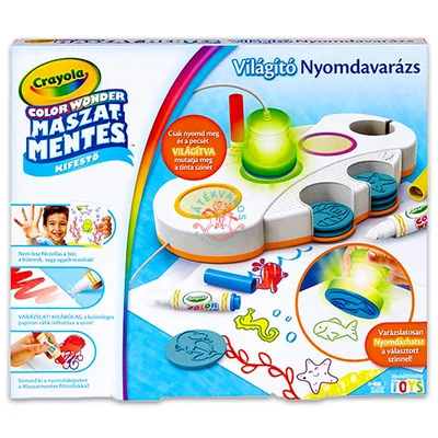 Crayola Világitó Nyomdavarázs