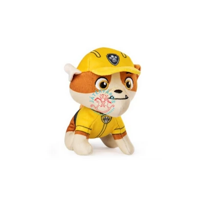 Paw Patrol Mancs Őrjárat -Rubble plüss figura 11 cm 