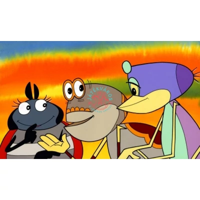 Diafilm - Vízipók-csodapók 4-felhő a tó felett Diafilm - Vízipók-csodapók 4-felhő a tó felett