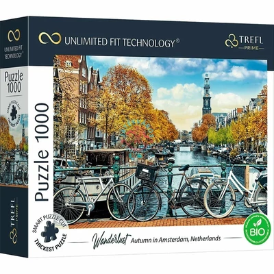 Amszterdam ősszel - 1000 db-os puzzle - Trefl 