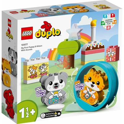 Lego Duplo -Az első kutyusom és kiscicám - hangokkal -10977