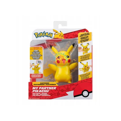 Pokemon deluxe 12 cm -es Pikachu interaktív figura 