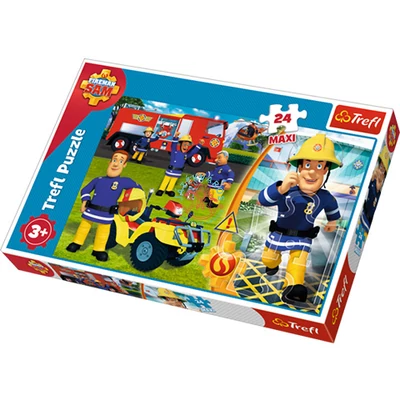 Sam a tűzoltó 24 db-os maxi puzzle - Trefl 