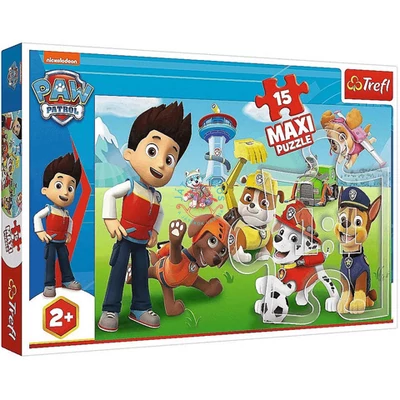Mancs őrjárat -Őrjárat móka 15 db-os maxi puzzle - Trefl 