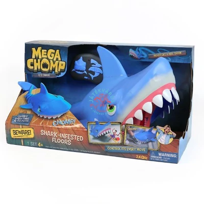 Mega Chomp Cápatámadás RC távirányítós cápa autó