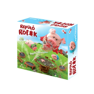 Repülő röfik társasjáték 