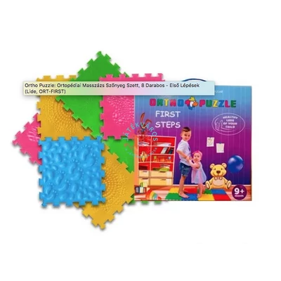 Ortho Puzzle: Ortopédiai masszázs szőnyeg szett 8 db-os - Első lépések 
