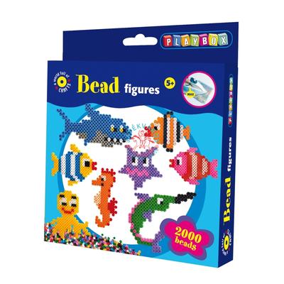 Playbox Gyöngykép figurák, tengeri állatok