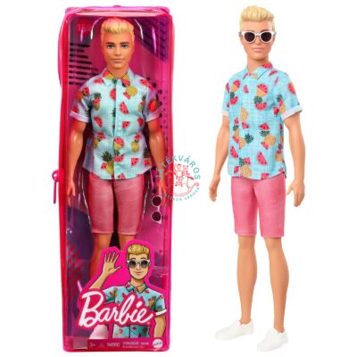 Barbie fashionista Ken baba divatos ruhában