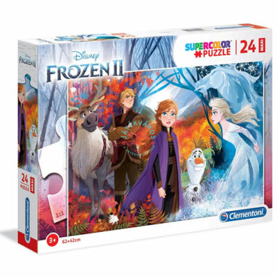 Jégvarázs, Frozen 24 db-os supercolor puzzle Clementoni 