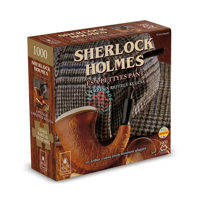 Sherlock Holmes és a pettyes pánt puzzle,rejtéllyel - 1000 db 