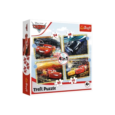 Verdák 4in1 puzzle - Trefl 