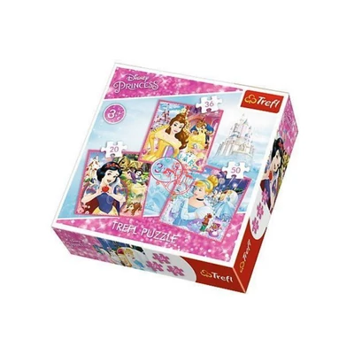 Disney princess 3in1 puzzle - Trefl 